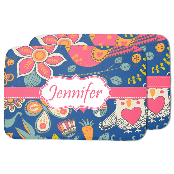 Owl & Hedgehog Drying Dish Mat - MAIN