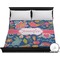 Owl & Hedgehog Duvet Cover - King (Personalized)