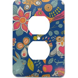 Owl & Hedgehog Electric Outlet Plate
