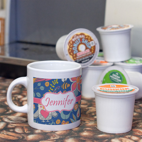 Owl & Hedgehog Espresso Cup - Single Lifestyle