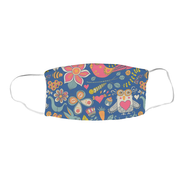 Owl & Hedgehog Fabric Face Mask