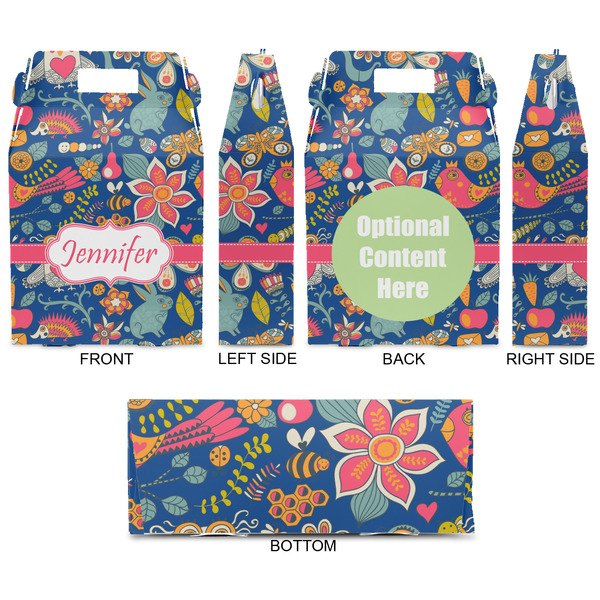 Owl & Hedgehog Gable Favor Box - Approval