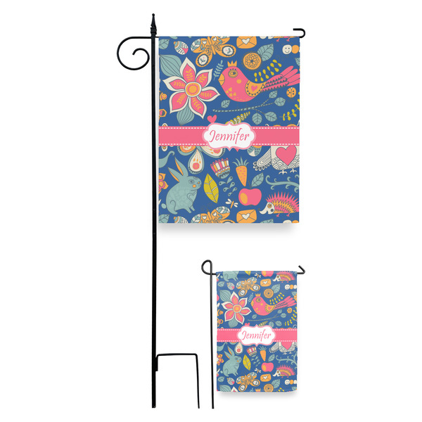 Owl & Hedgehog Garden Flag - PARENT/MAIN