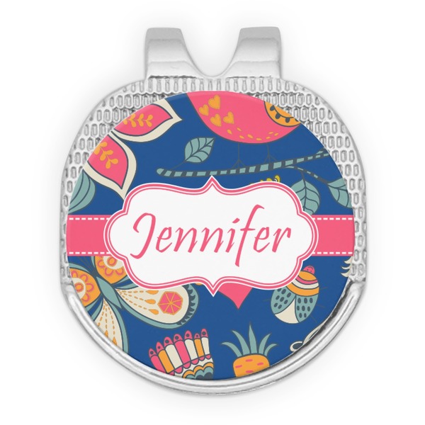 Owl & Hedgehog Golf Ball Hat Marker Hat Clip