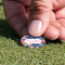 Owl & Hedgehog Golf Ball Marker - Hand