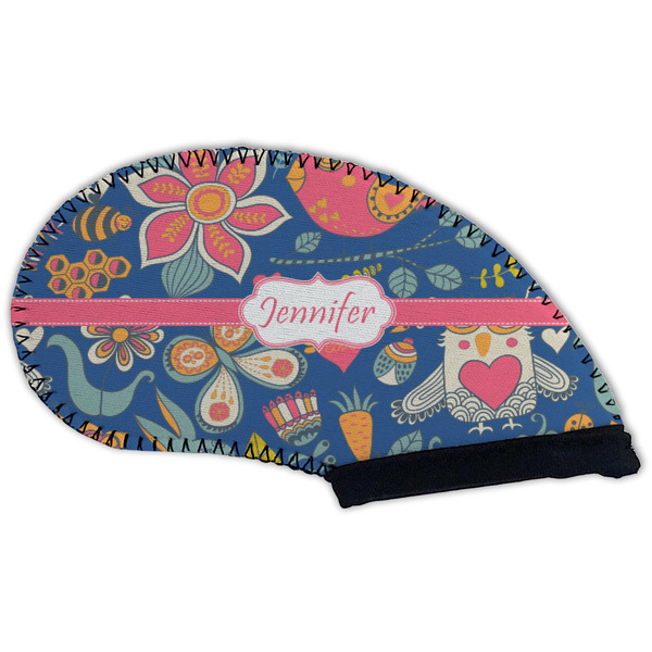 Owl & Hedgehog Golf Club Covers - BACK