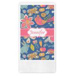 Owl & Hedgehog Guest Towels - Full Color (Personalized)
