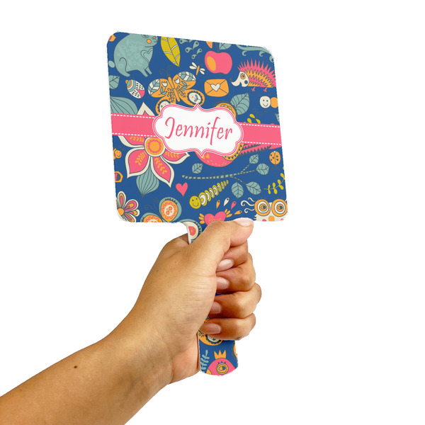 Owl & Hedgehog Hand Mirrors - Alt View