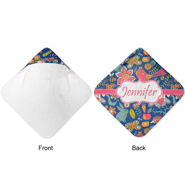 Owl & Hedgehog Hooded Baby Towel- Approval