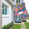Owl & Hedgehog House Flags - Double Sided - LIFESTYLE