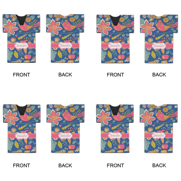 Owl & Hedgehog Jersey Bottle Cooler - Set of 4 - APPROVAL