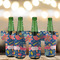 Owl & Hedgehog Jersey Bottle Cooler - Set of 4 - LIFESTYLE