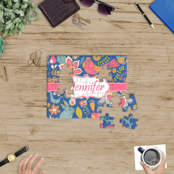 Owl & Hedgehog Jigsaw Puzzle 30 Piece - In Context