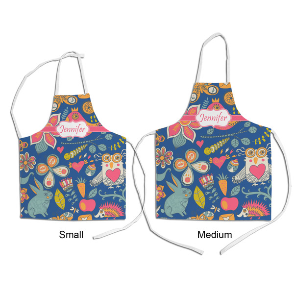 Owl & Hedgehog Kid's Aprons - Comparison