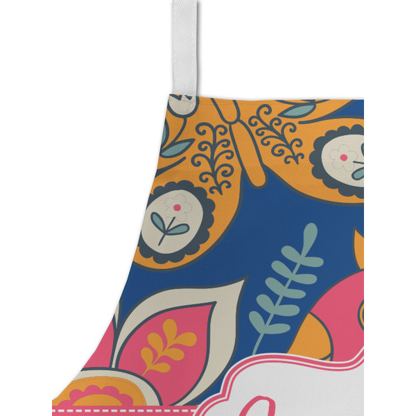 Owl & Hedgehog Kid's Aprons - Detail