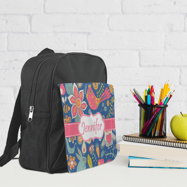 Owl & Hedgehog Kid's Backpack - Lifestyle