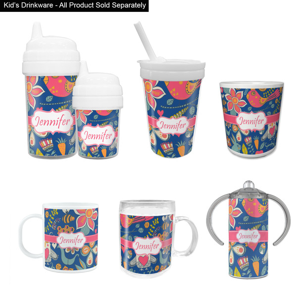 Owl & Hedgehog Kid's Drinkware - Customized & Personalized