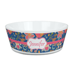 Owl & Hedgehog Kid's Bowl (Personalized)