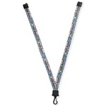 Owl & Hedgehog Lanyard (Personalized)