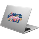 Owl & Hedgehog Laptop Decal (Personalized)