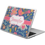 Owl & Hedgehog Laptop Skin - Custom Sized (Personalized)