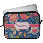 Owl & Hedgehog Laptop Sleeve / Case - 13" (Personalized)