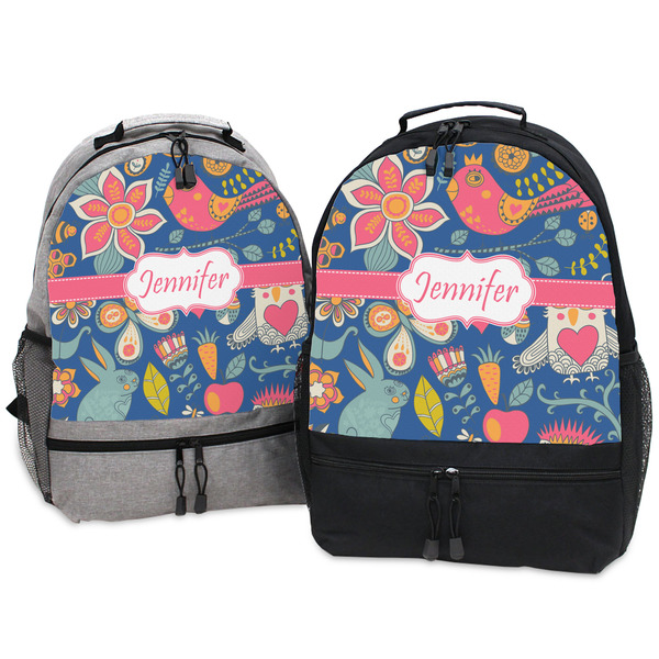Owl & Hedgehog Large Backpacks - Both