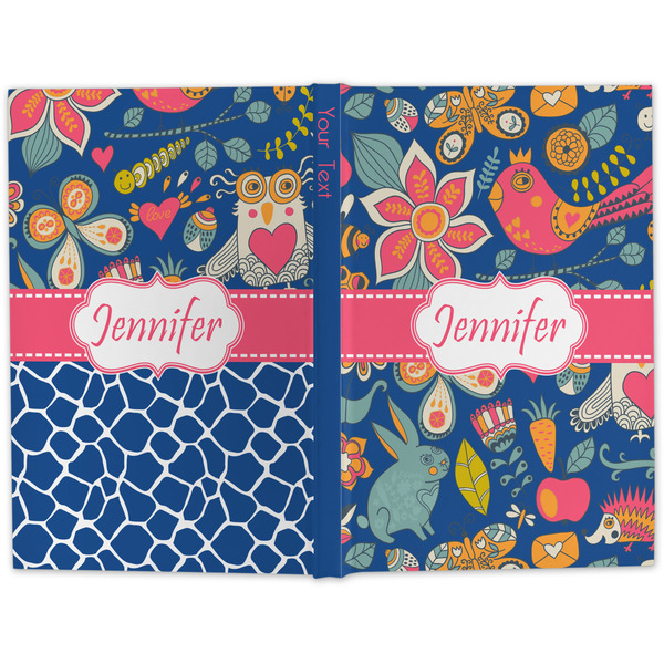 Owl & Hedgehog Large Hard Cover Journal - Apvl