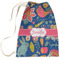 Owl & Hedgehog Large Laundry Bag - Front View