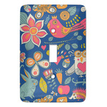 Owl & Hedgehog Light Switch Cover (Single Toggle)