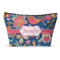 Owl & Hedgehog Makeup Bag - Large - 12.5"x7" (Personalized)