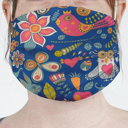 Owl & Hedgehog Face Mask Cover (Personalized)