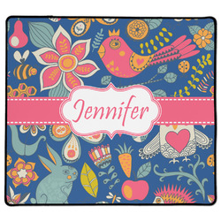 Owl & Hedgehog XL Gaming Mouse Pad - 18" x 16" (Personalized)