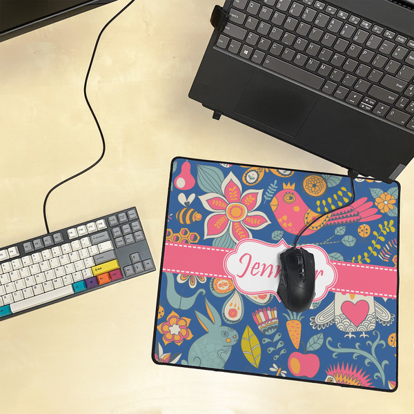 Owl & Hedgehog Medium Gaming Mats - LIFESTYLE