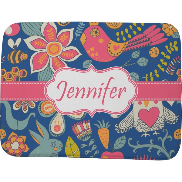 Owl & Hedgehog Memory Foam Bath Mat 48 X 36