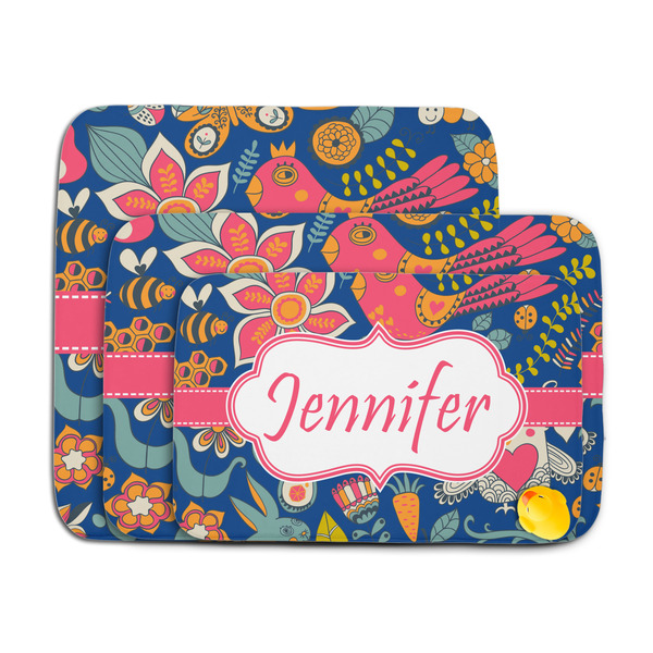 Owl & Hedgehog Memory Foam Bath Mat - MAIN PARENT