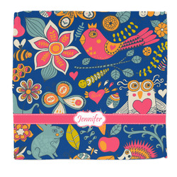 Owl & Hedgehog Microfiber Dish Rag (Personalized)