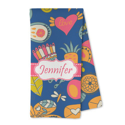 Owl & Hedgehog Kitchen Towel - Microfiber (Personalized)