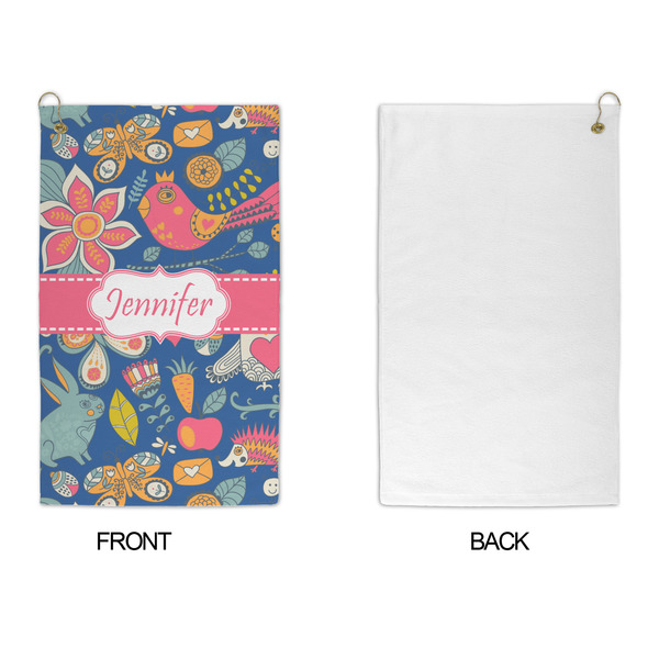 Owl & Hedgehog Microfiber Golf Towels - APPROVAL