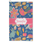 Owl & Hedgehog Microfiber Golf Towel (Personalized)