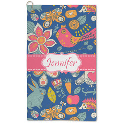 Owl & Hedgehog Microfiber Golf Towel (Personalized)