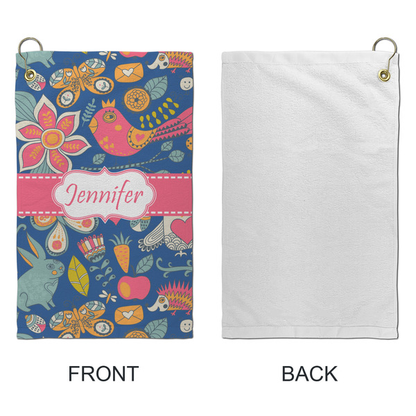 Owl & Hedgehog Microfiber Golf Towels - Small - APPROVAL