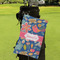 Owl & Hedgehog Microfiber Golf Towels - Small - LIFESTYLE