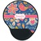 Owl & Hedgehog Mouse Pad with Wrist Support - Main