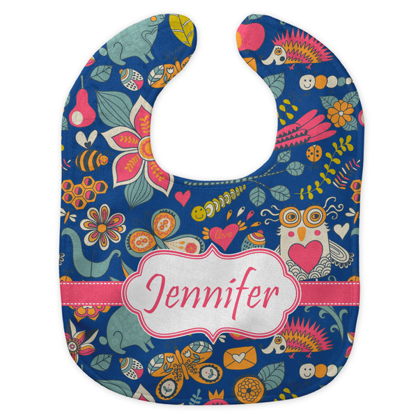 Owl & Hedgehog New Bib Flat Approval