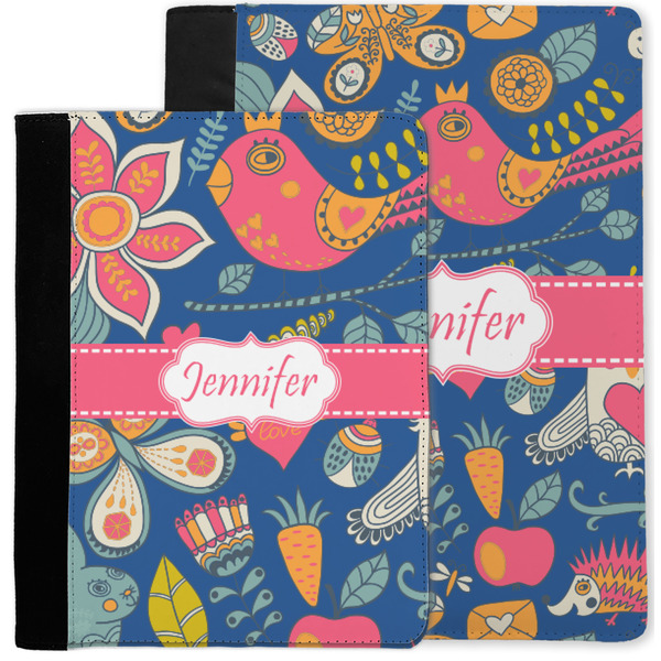 Owl & Hedgehog Notebook Padfolio - MAIN