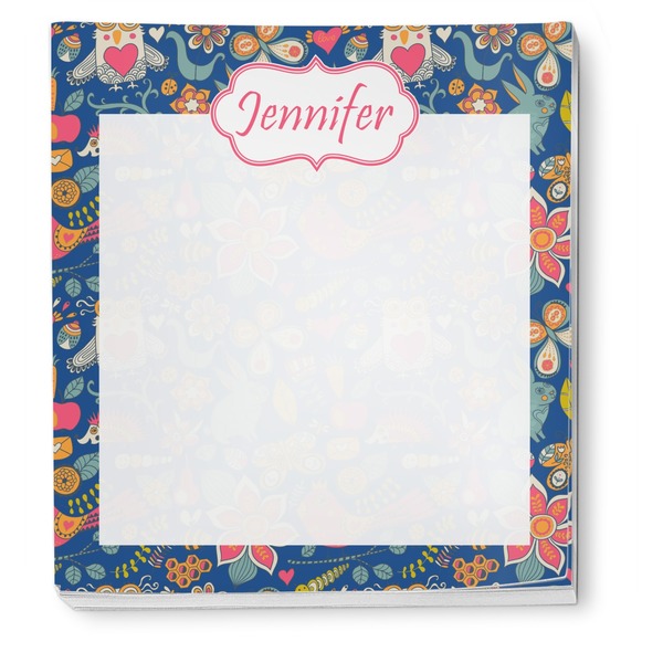 Owl & Hedgehog Notepad - Apvl