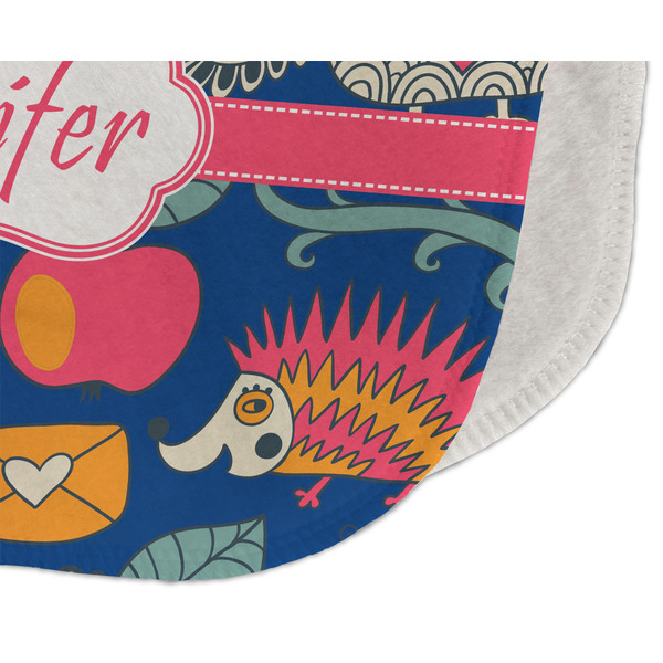 Owl & Hedgehog Old Burp Detail