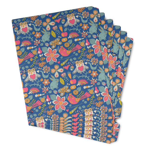 Owl & Hedgehog Page Dividers - Set of 6 - Main/Front