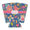 Owl & Hedgehog Party Cup Sleeves - with bottom - FRONT